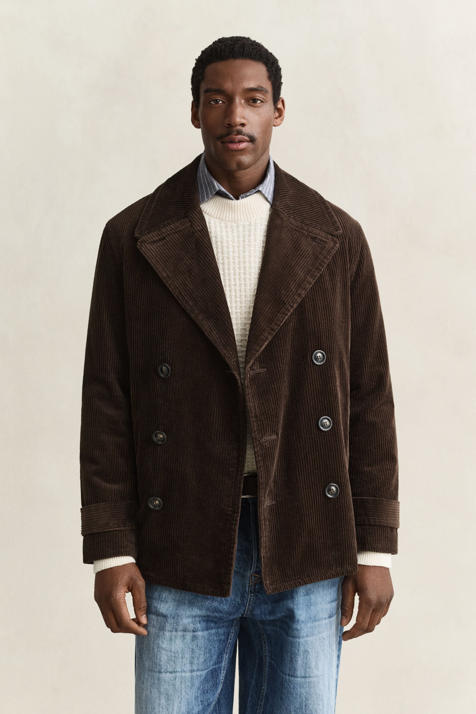 Corduroy Peacoat