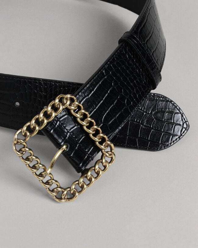 Chain Buckle Waist Belt