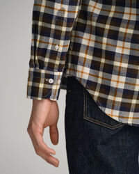 Regular Fit Brushed Oxford Tartan Shirt