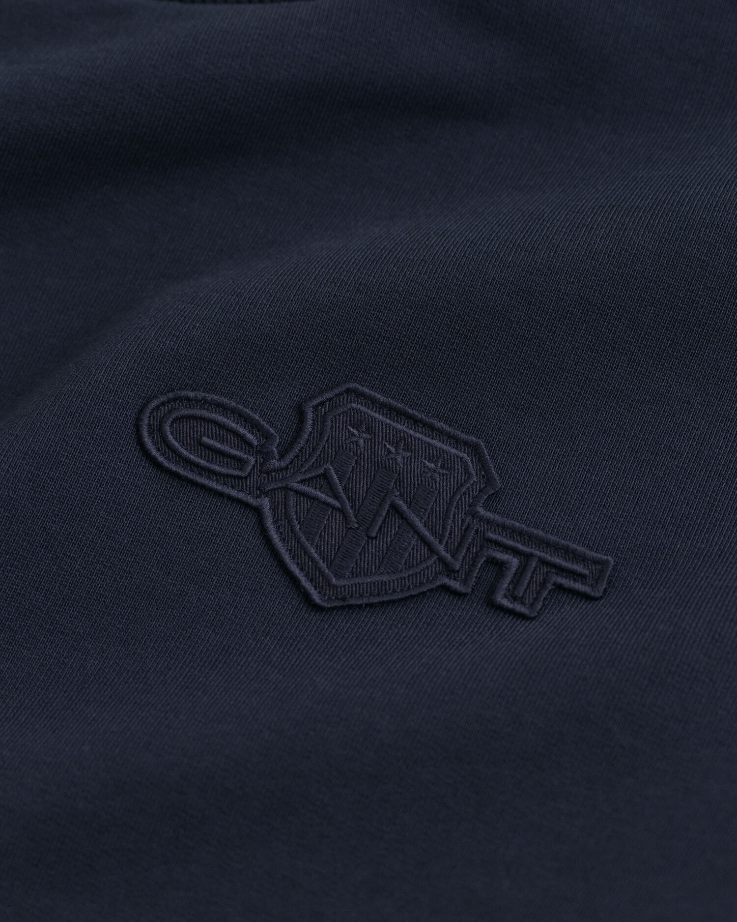 Tonal Shield Crew Neck Sweatshirt