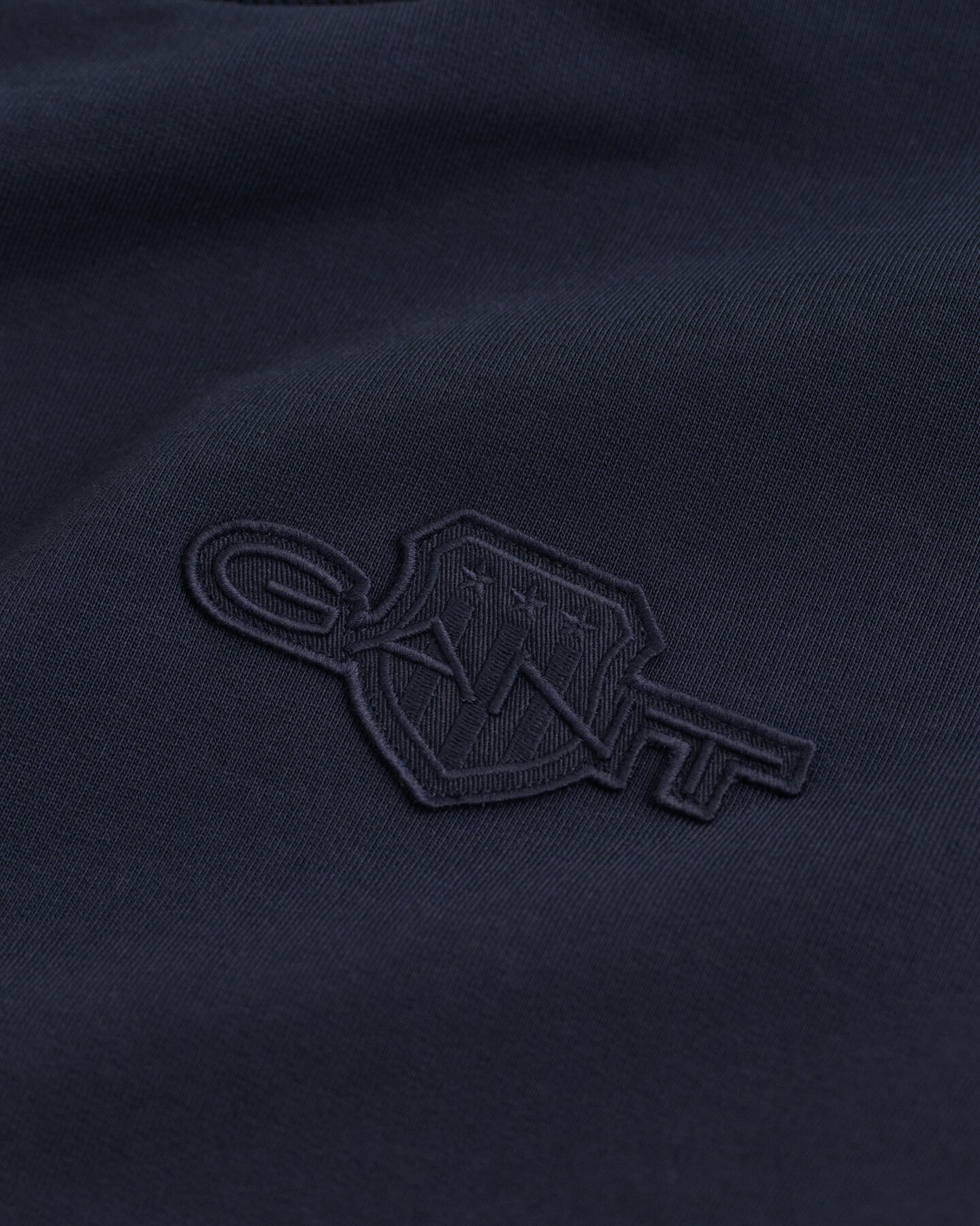 Tonal Shield Crew Neck Sweatshirt
