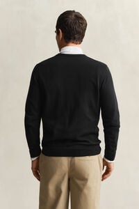 Classic Cotton V-Neck Sweater