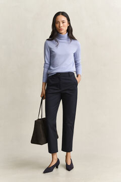 Classic Slim Chinos — EVENING BLUE 7