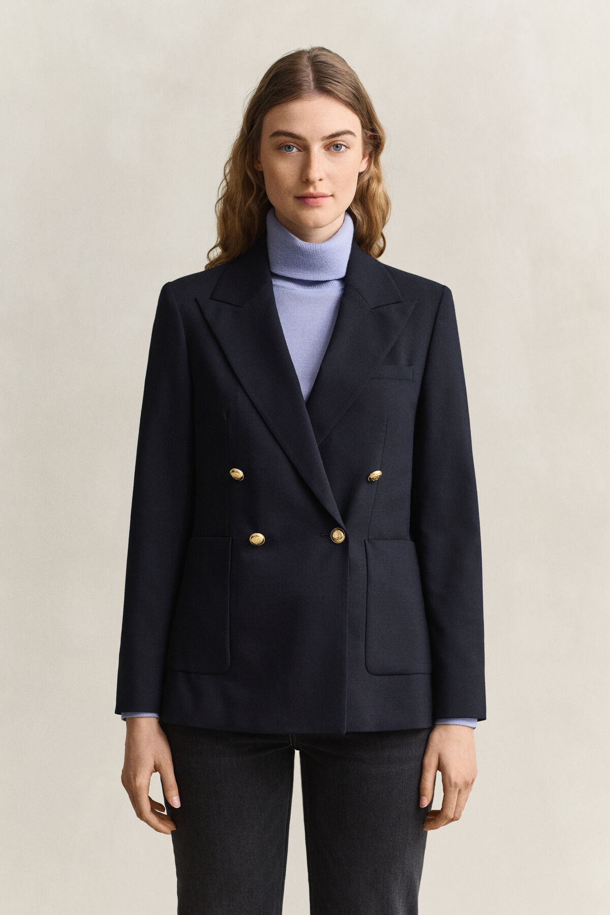 Classic Club Blazer — EVENING BLUE
