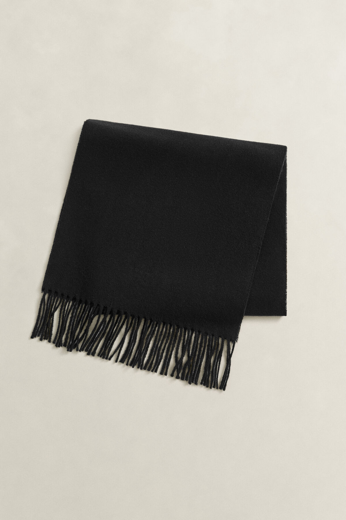 Wool Scarf — BLACK