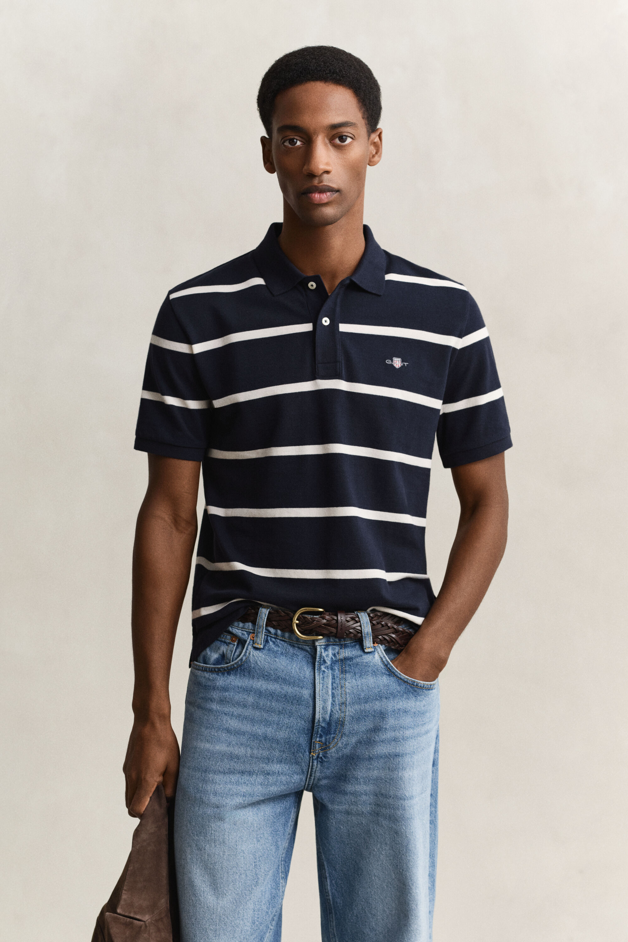 Striped Polo Shirt