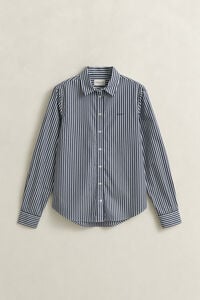 Regular Fit Classic Striped Poplin Shirt
