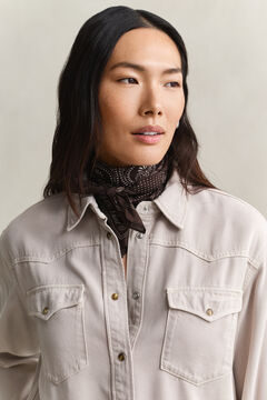 Denim Twill Ranger Shirt — CLAY BEIGE 5