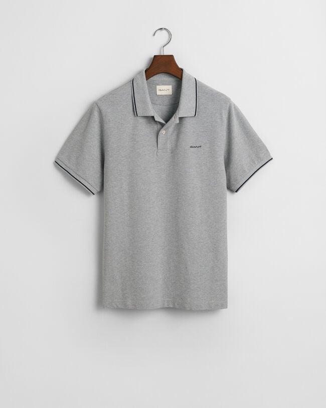 Tipped Piqué Polo Shirt