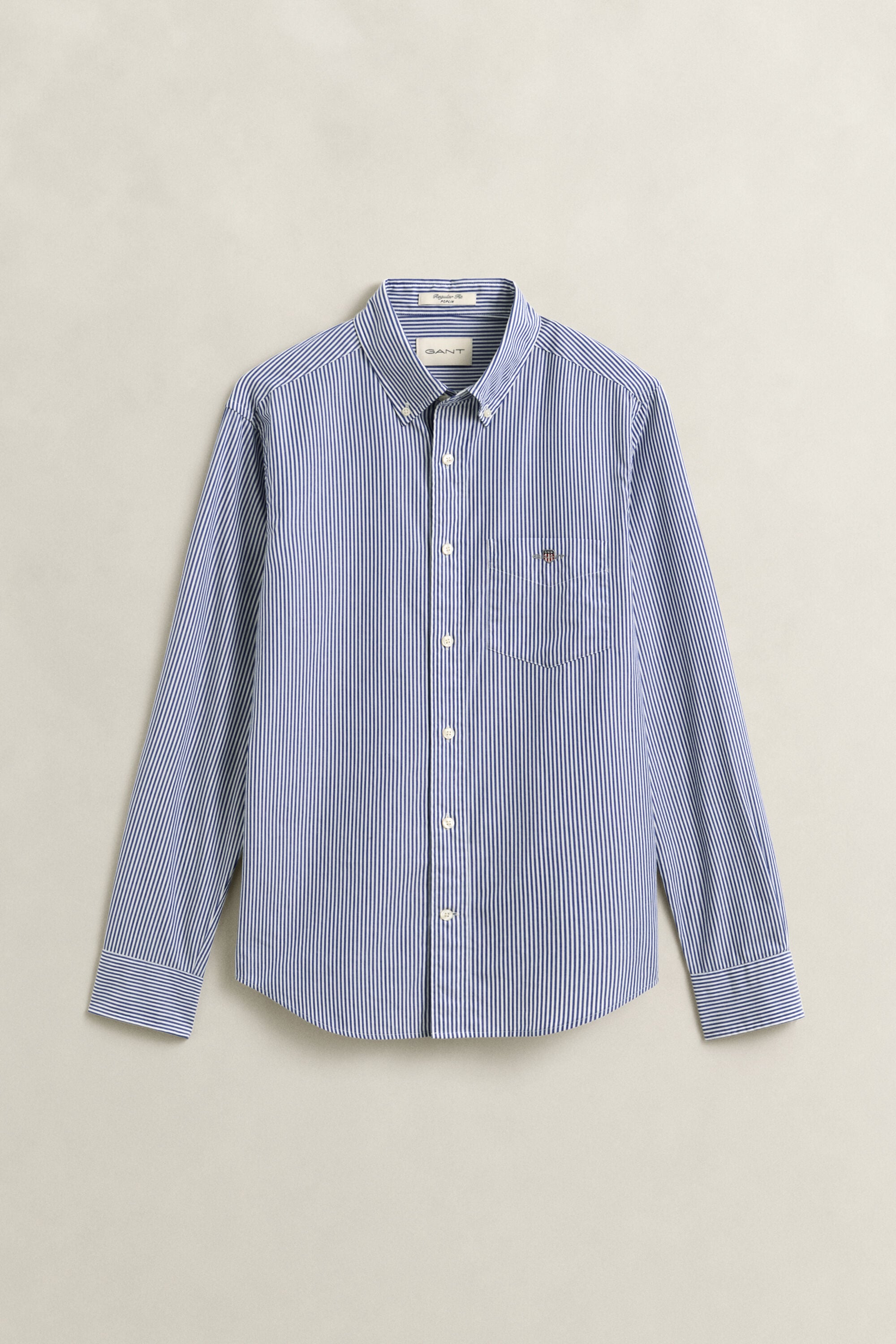 Banker Stripe Classic Poplin Shirt