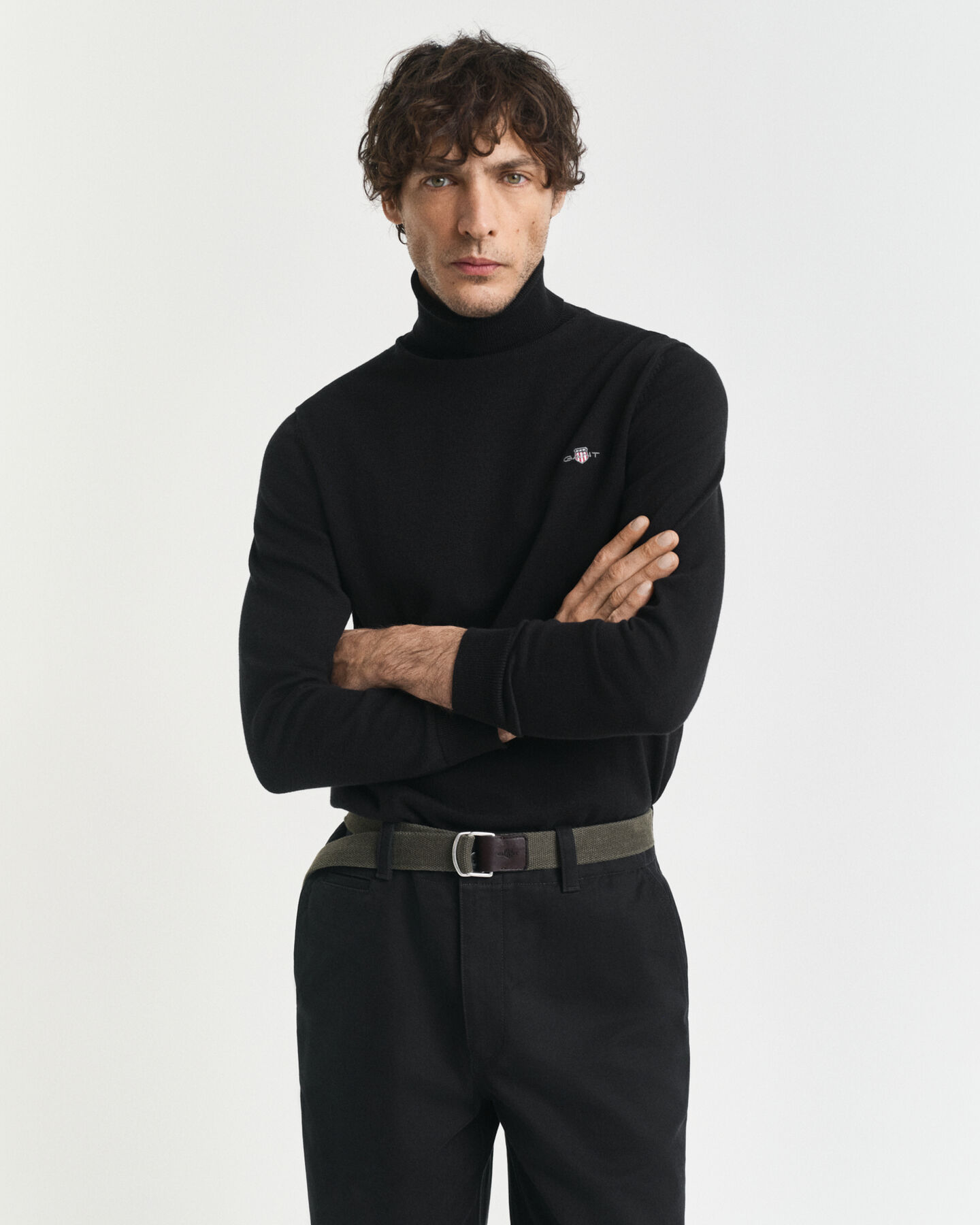 Classic Cotton Turtleneck Sweater