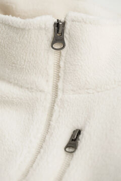 Fleece Vest — CREAM 3
