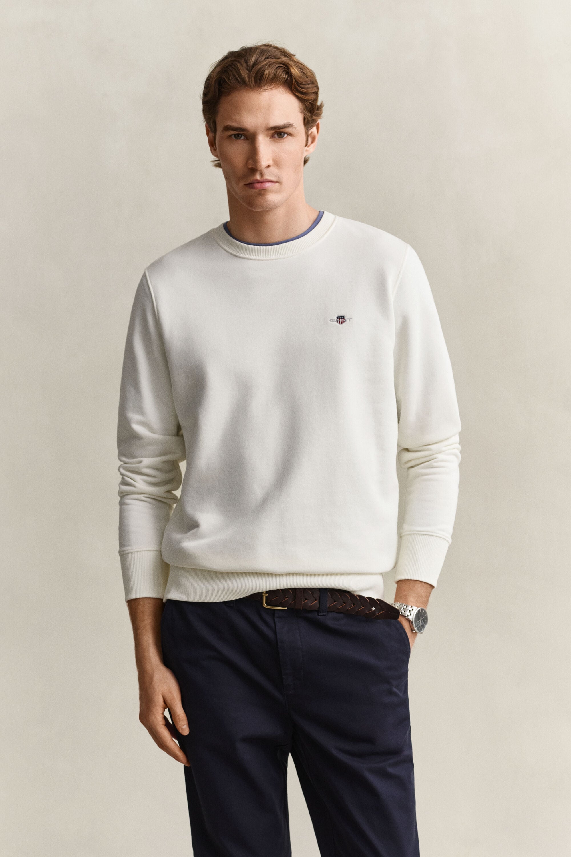 Shield Crew Neck Sweatshirt