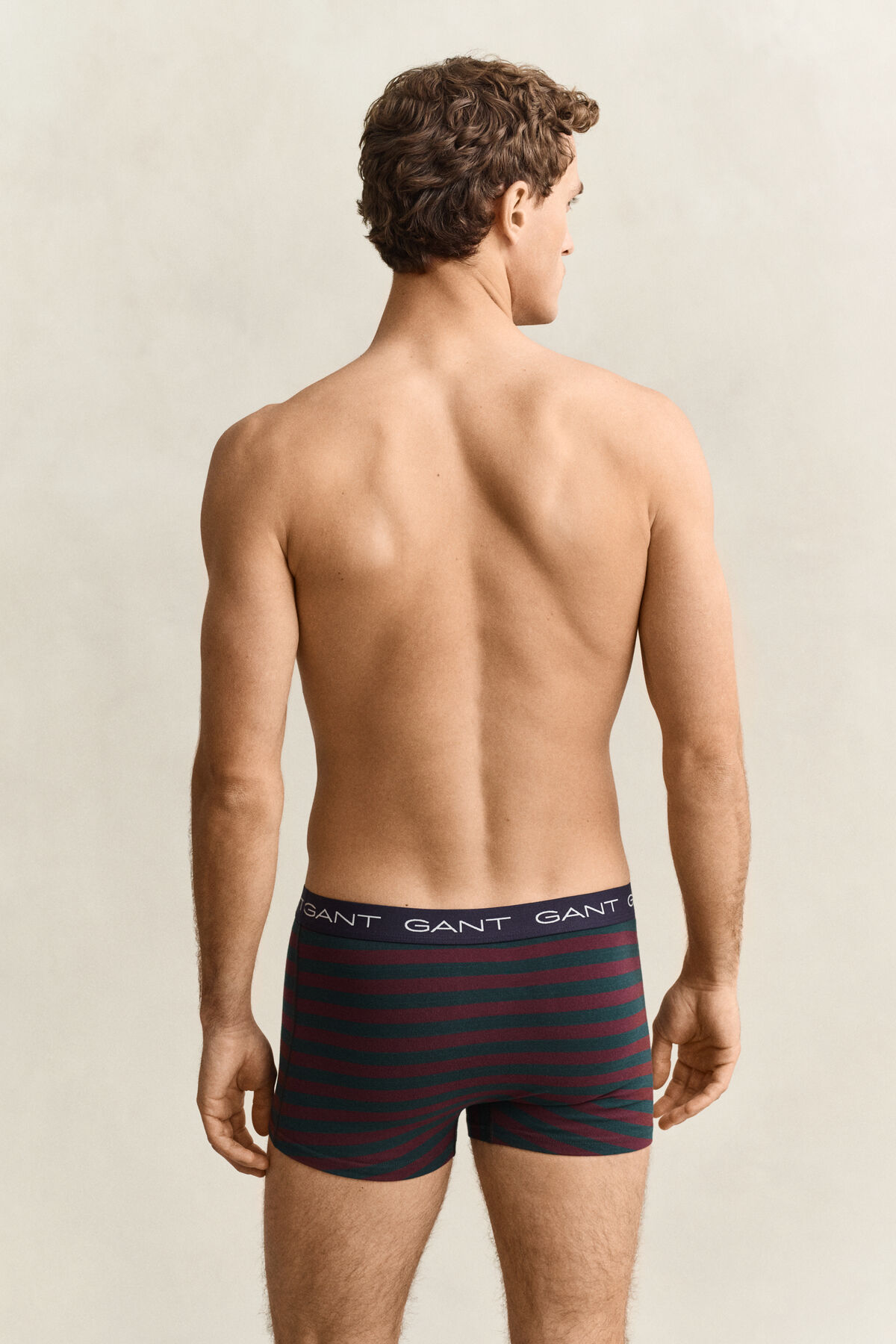 3-Pack Striped Trunks Gift Box — TARTAN GREEN