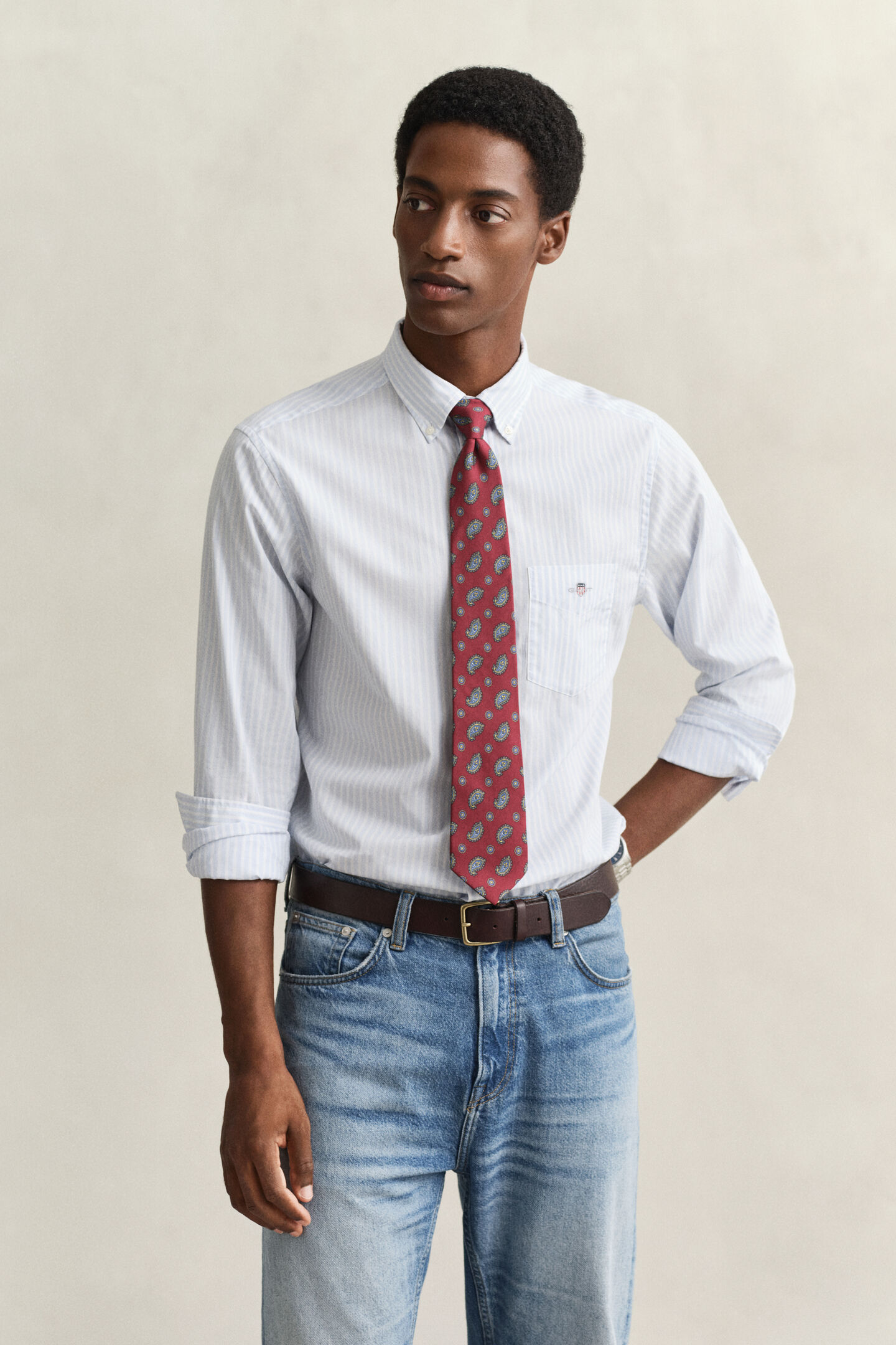 Striped Classic Poplin Shirt