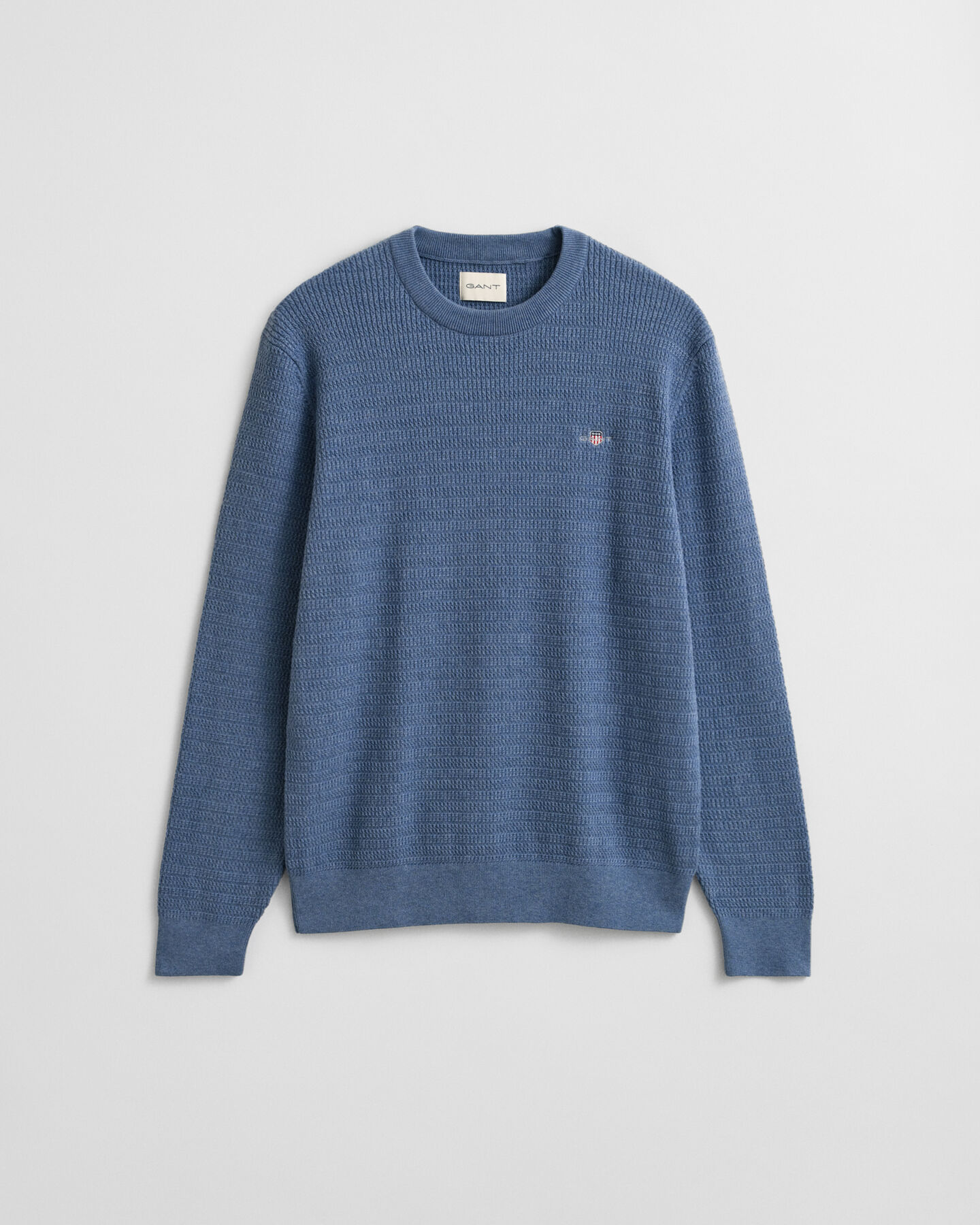 Mini Cable Knit Crew Neck Sweater