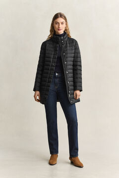 Light Down Coat — BLACK 9