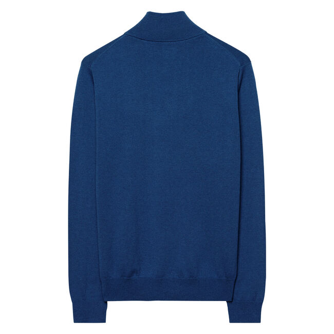 Cotton Wool Half-Zip Sweater
