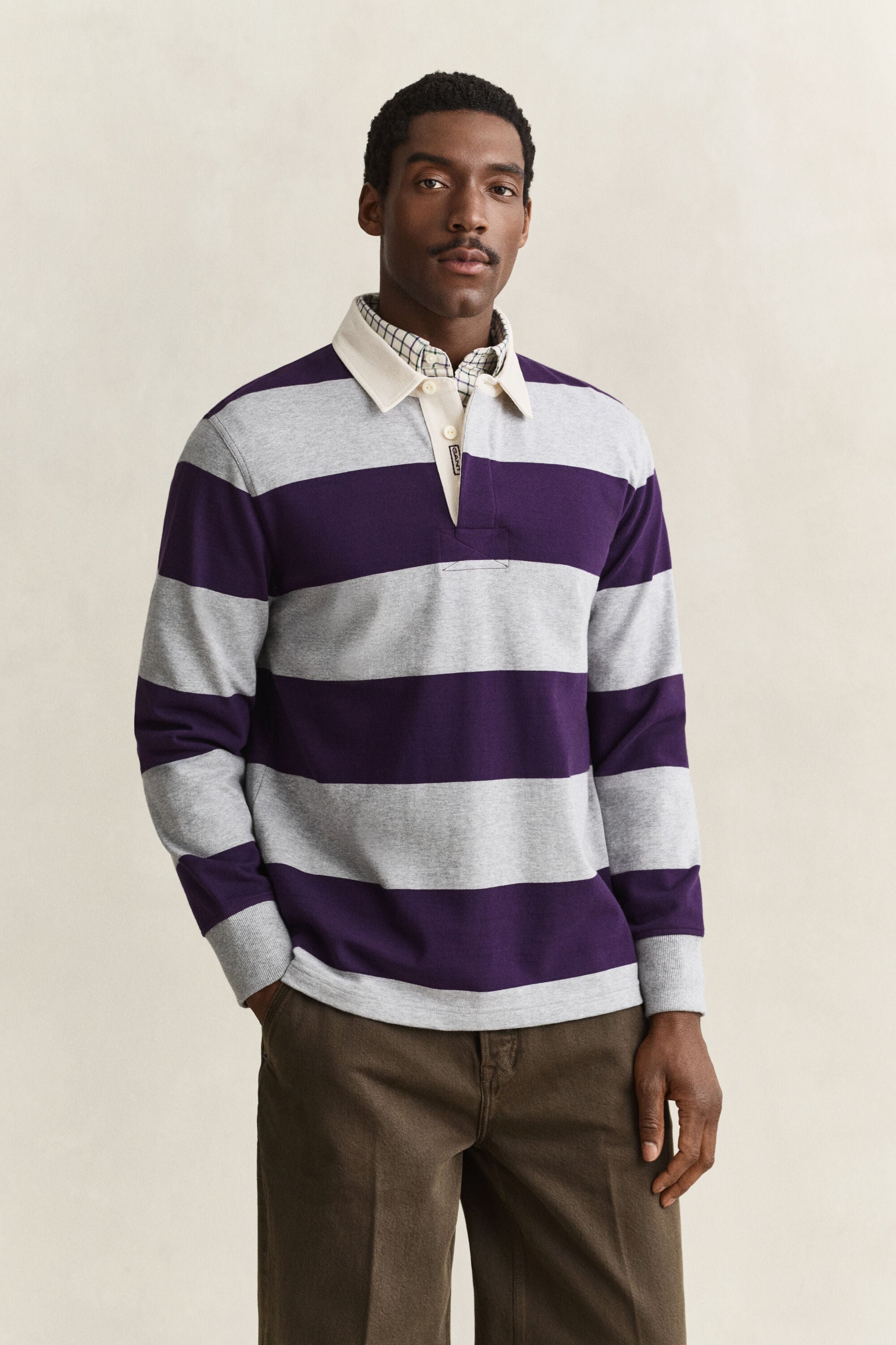 Striped Heavy Rugger