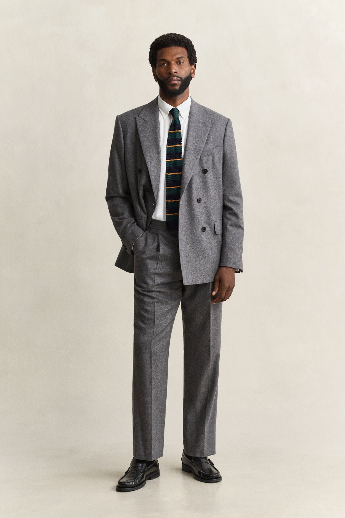 Cashmere Suit Pants — DUSKY ANTHRACITE