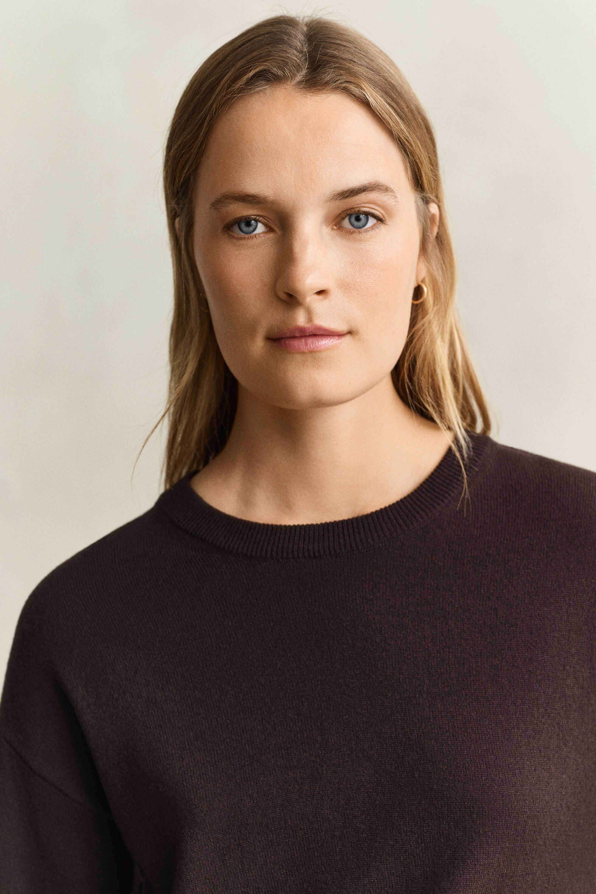 Superfine Lambswool Crew Neck Sweater