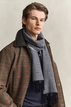 Herringbone Scarf — EVENING BLUE 4