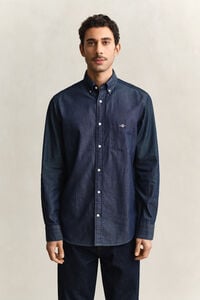 Regular Fit Indigo Shirt