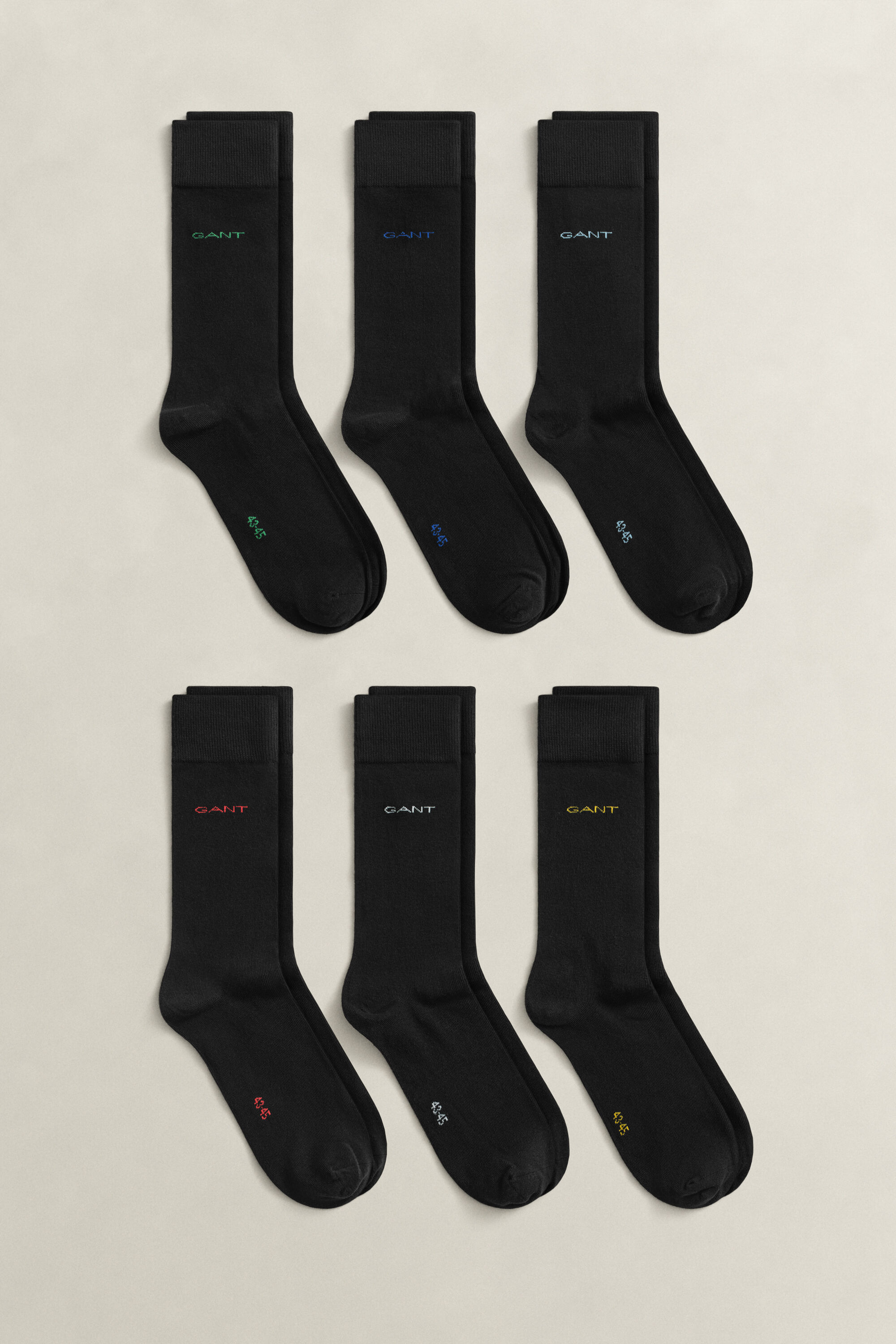 6-Pack Soft Cotton Socks
