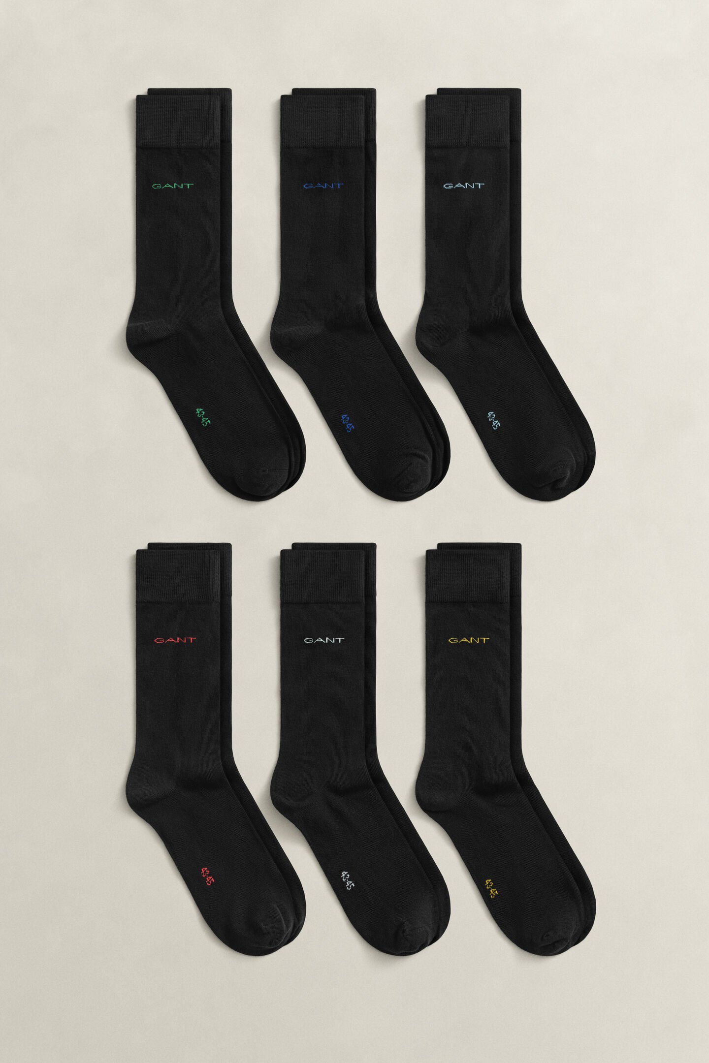 6-Pack Soft Cotton Socks