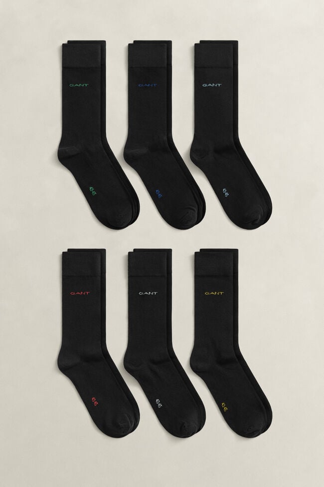 6-Pack Soft Cotton Socks