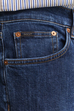 Slim Clean Wash Jeans — MID BLUE 5