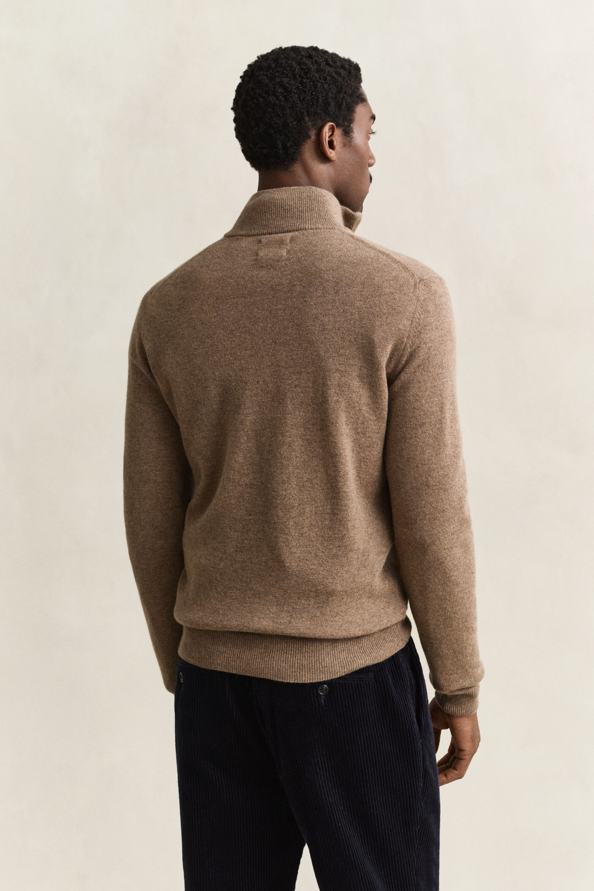 Lambswool Half-Zip Sweater