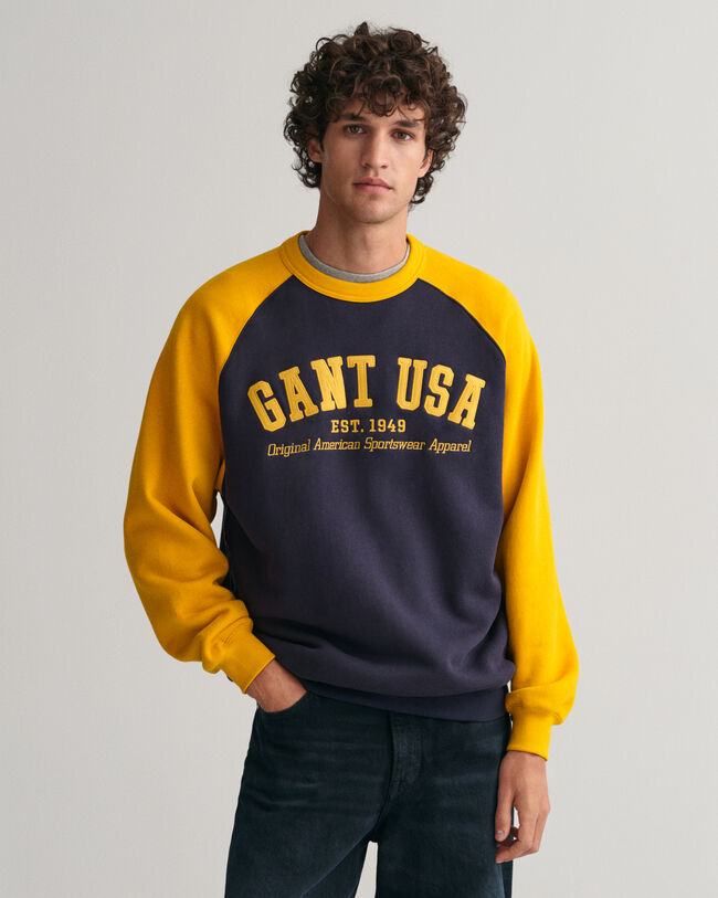 GANT USA Crew Neck Sweatshirt - GANT | Sweatshirts