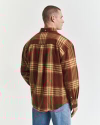 Oversized Flannel Twill Shirt