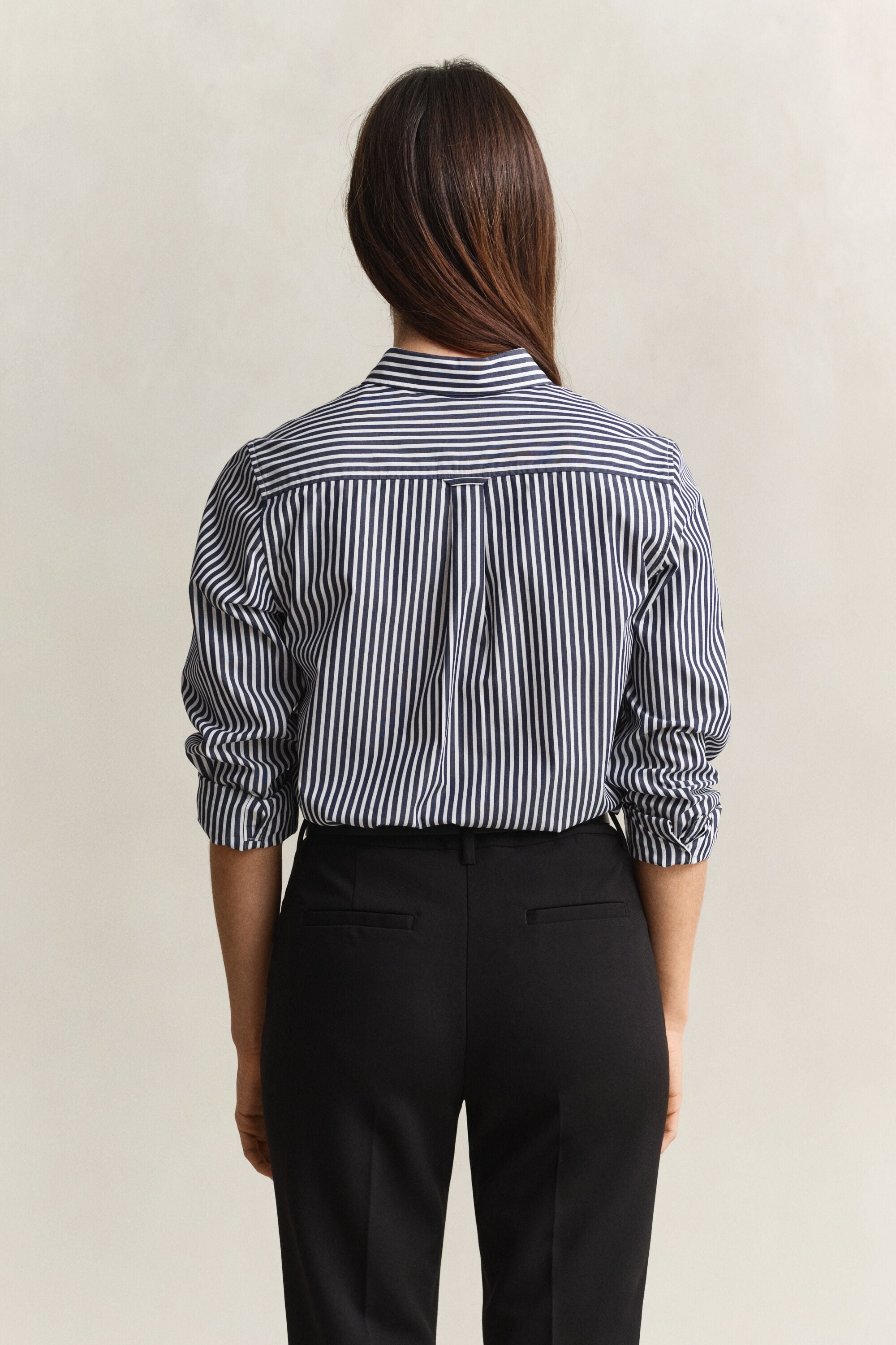 Regular Fit Striped Classic Poplin Shirt