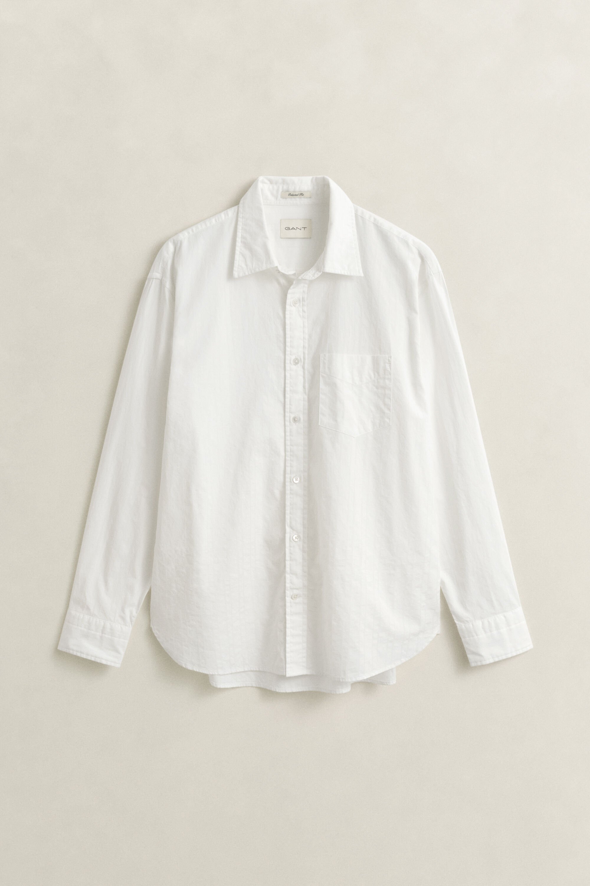 Relaxed Fit Dobby Striped Shirt