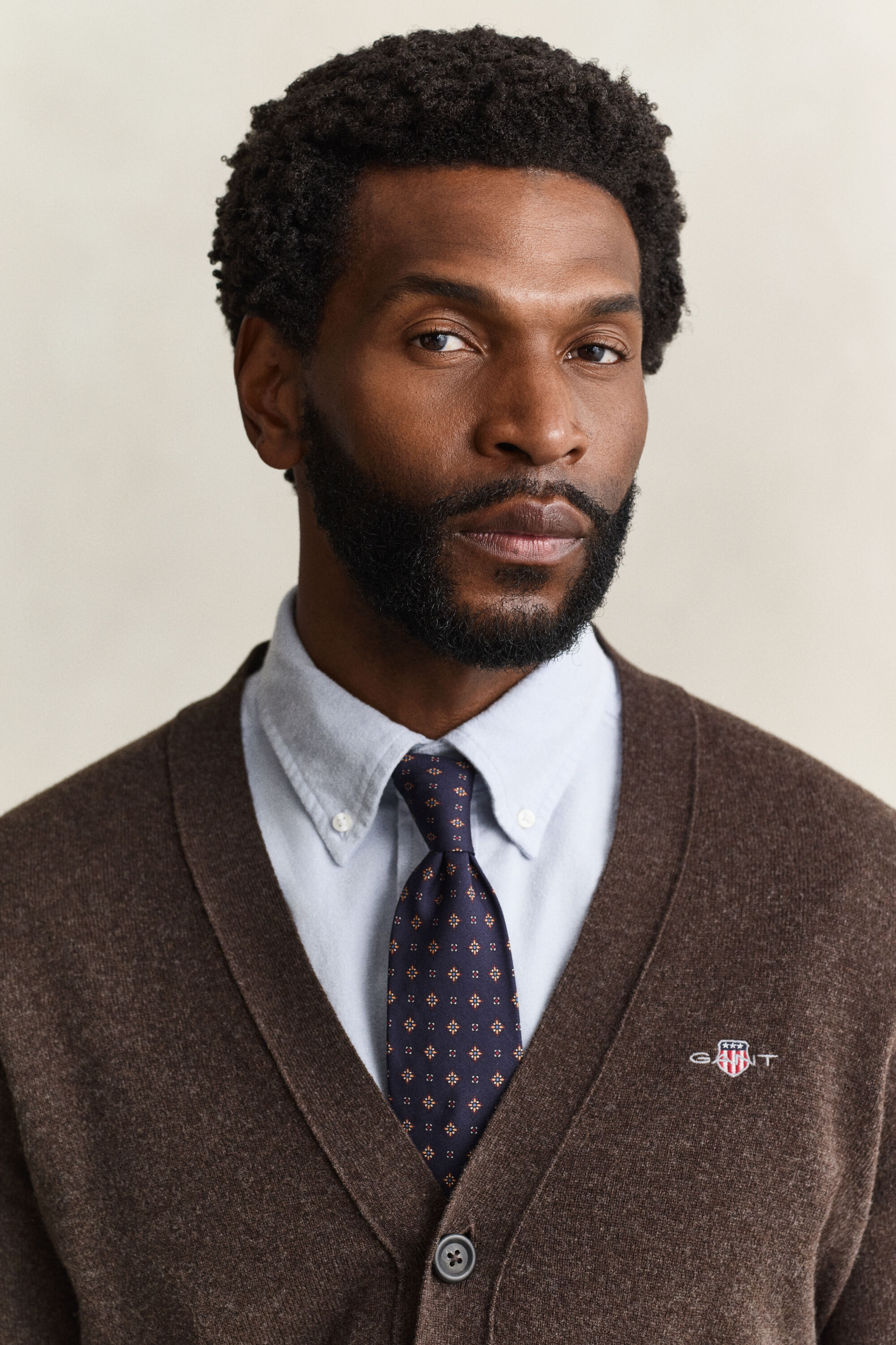 Lambswool V-Neck Cardigan