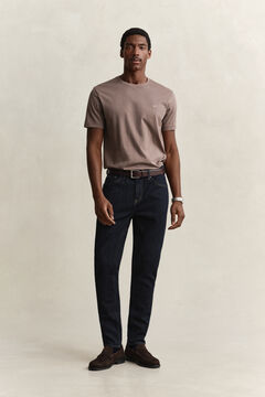 Slim Clean Wash Jeans — DARK BLUE 6
