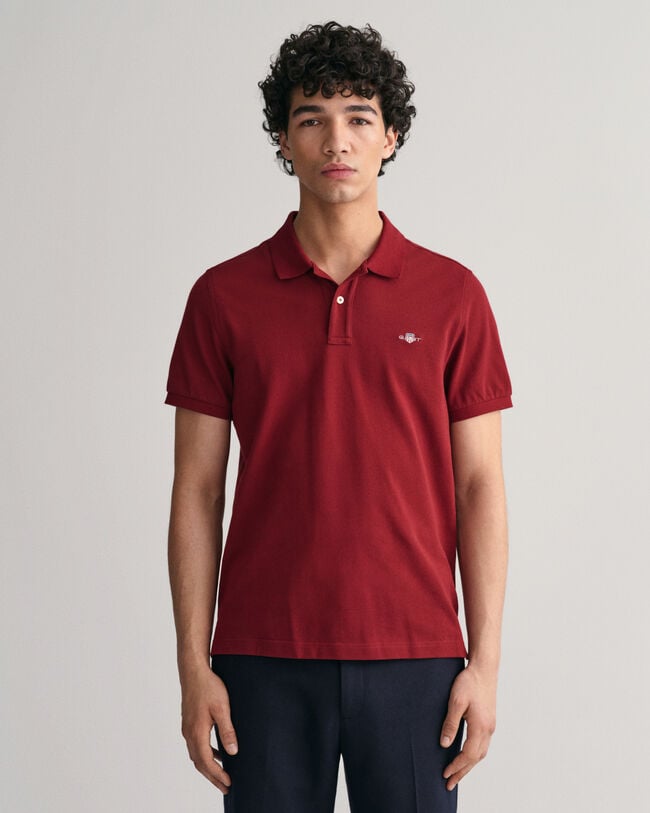 Lacoste Classic Pique Polo Shirt - Red L