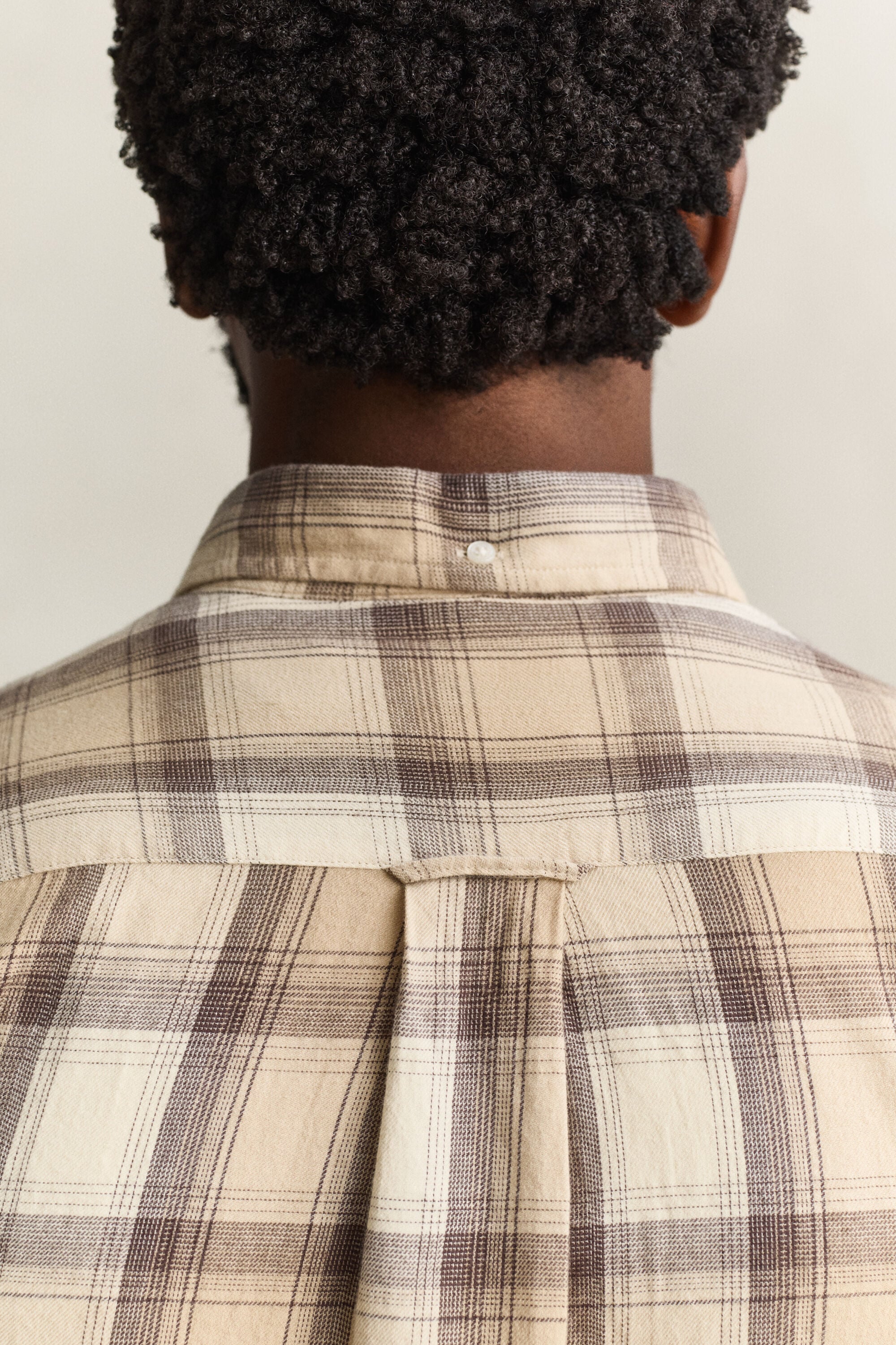 Checked Windblown Flannel Shirt