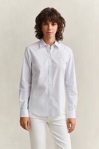 Slim Fit Striped Poplin Shirt