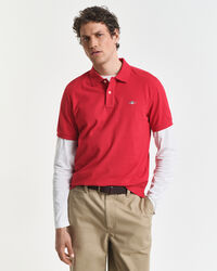 Regular Fit Shield Piqué Polo Shirt