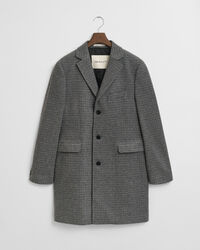 Two-Tone Wool Coat