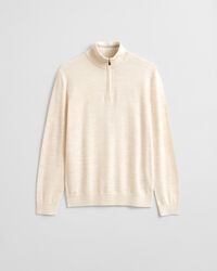 Extra Fine Merino Wool Half-Zip Sweater