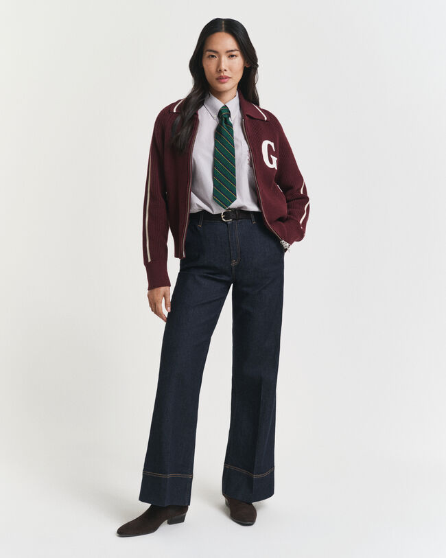 GANT Varsity Zip Cardigan