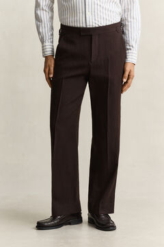 Wool Suit Pants — SHADOW BROWN 6