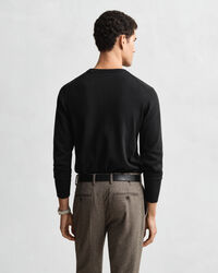 Classic Cotton Crew Neck Sweater