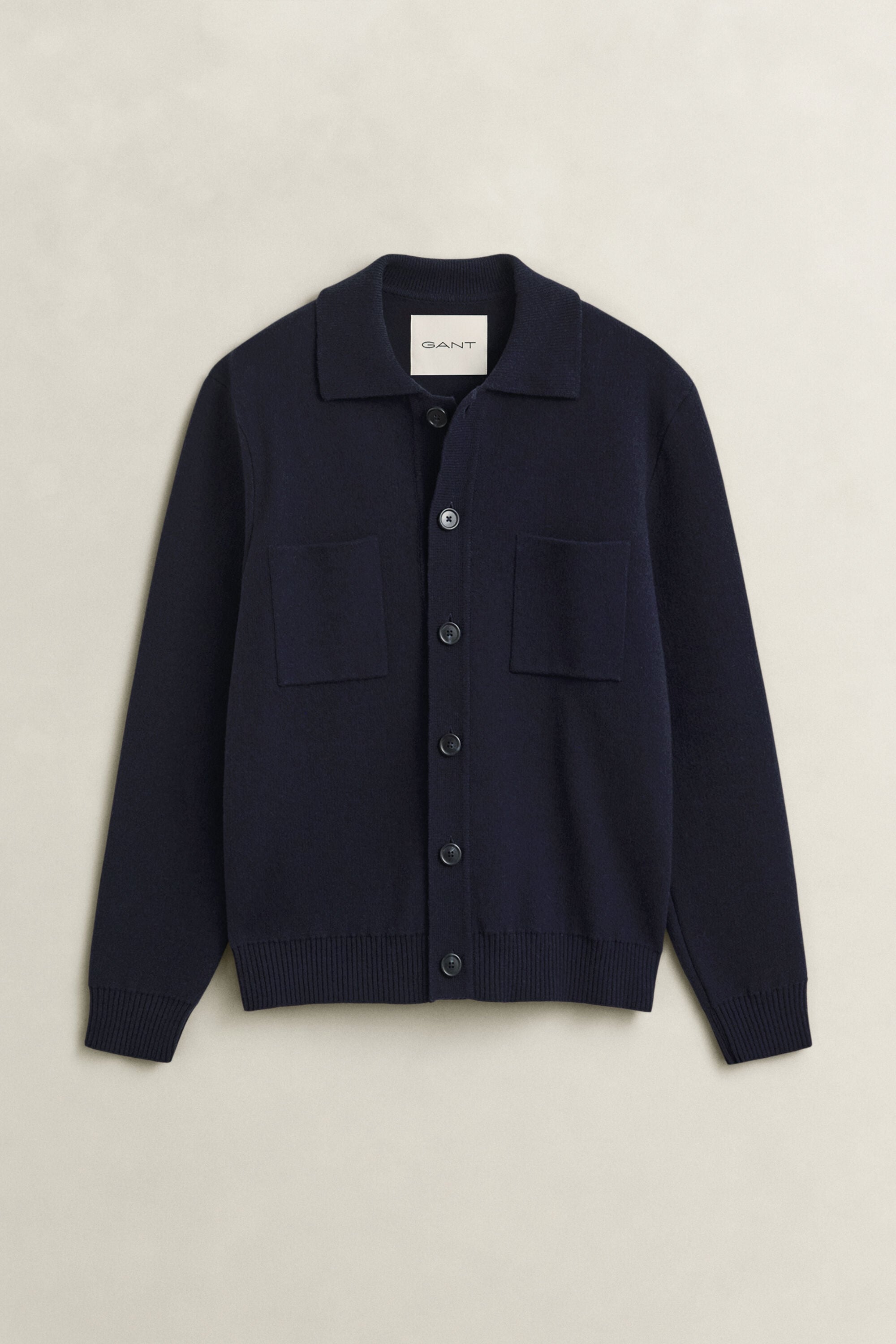 Double Knitted Overshirt