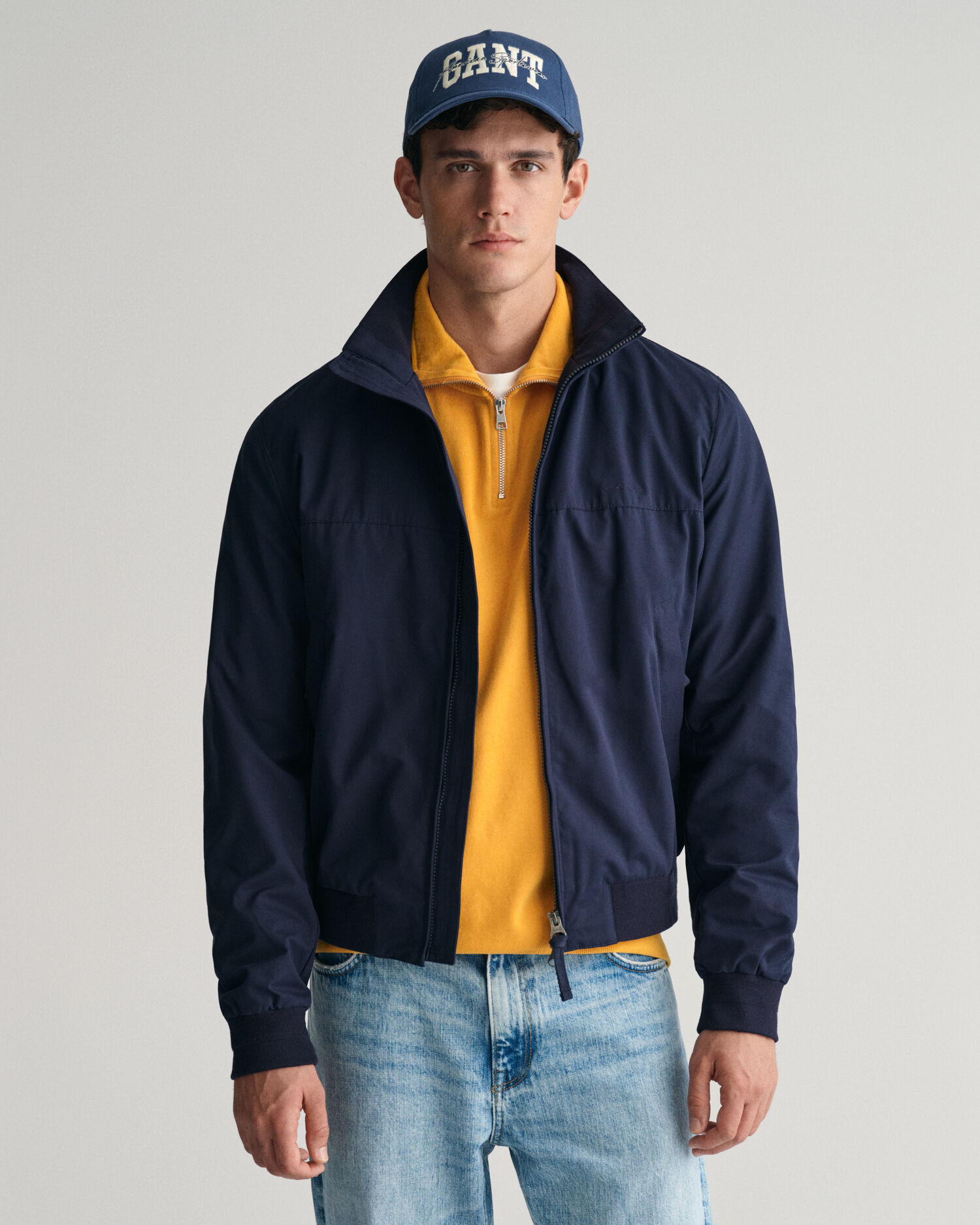 Gant windbreaker jacket 2025 navy