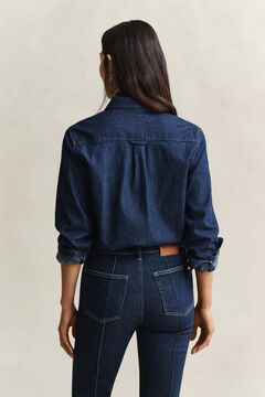 Denim Shirt — DARK BLUE RAW 2